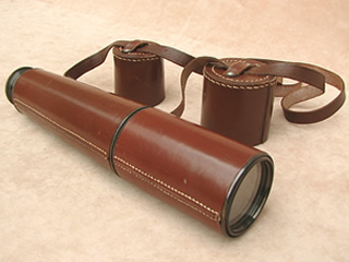 Military style field telescope by H & G